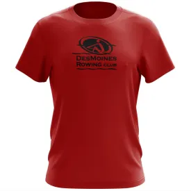 100% Cotton Des Moines Rowing Club  Men's Team Spirit T-Shirt