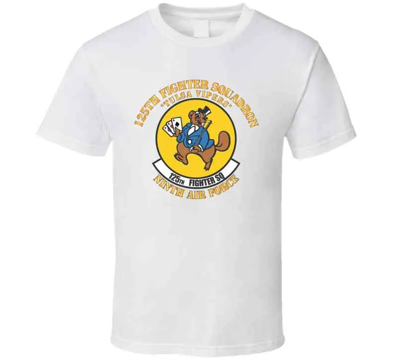 125th Fighter Squadron - Tulsa Vipers - 9th Air Forcex 300 Classic T Shirt, Crewneck Sweatshirt, Hoodie, Long Sleeve