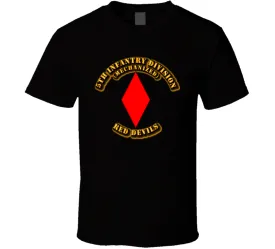 5th Infantry Division - Red Devils T Shirt