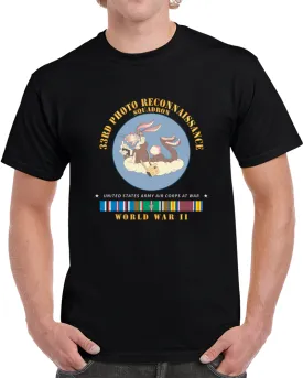 Aac - 33rd Photo Reconnaissance Squadron - Wwii W Eu Svc X 300 Classic T Shirt, Crewneck Sweatshirt, Hoodie, Long Sleeve