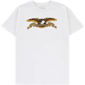 Antihero Eagle T-Shirt - Size: SMALL White/Blue Multi