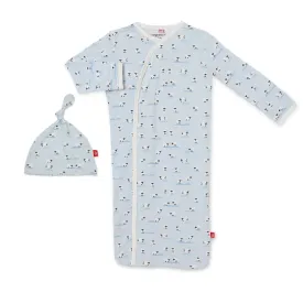 Baa Baa Baby Blue Modal Gown Set Magnetic Me