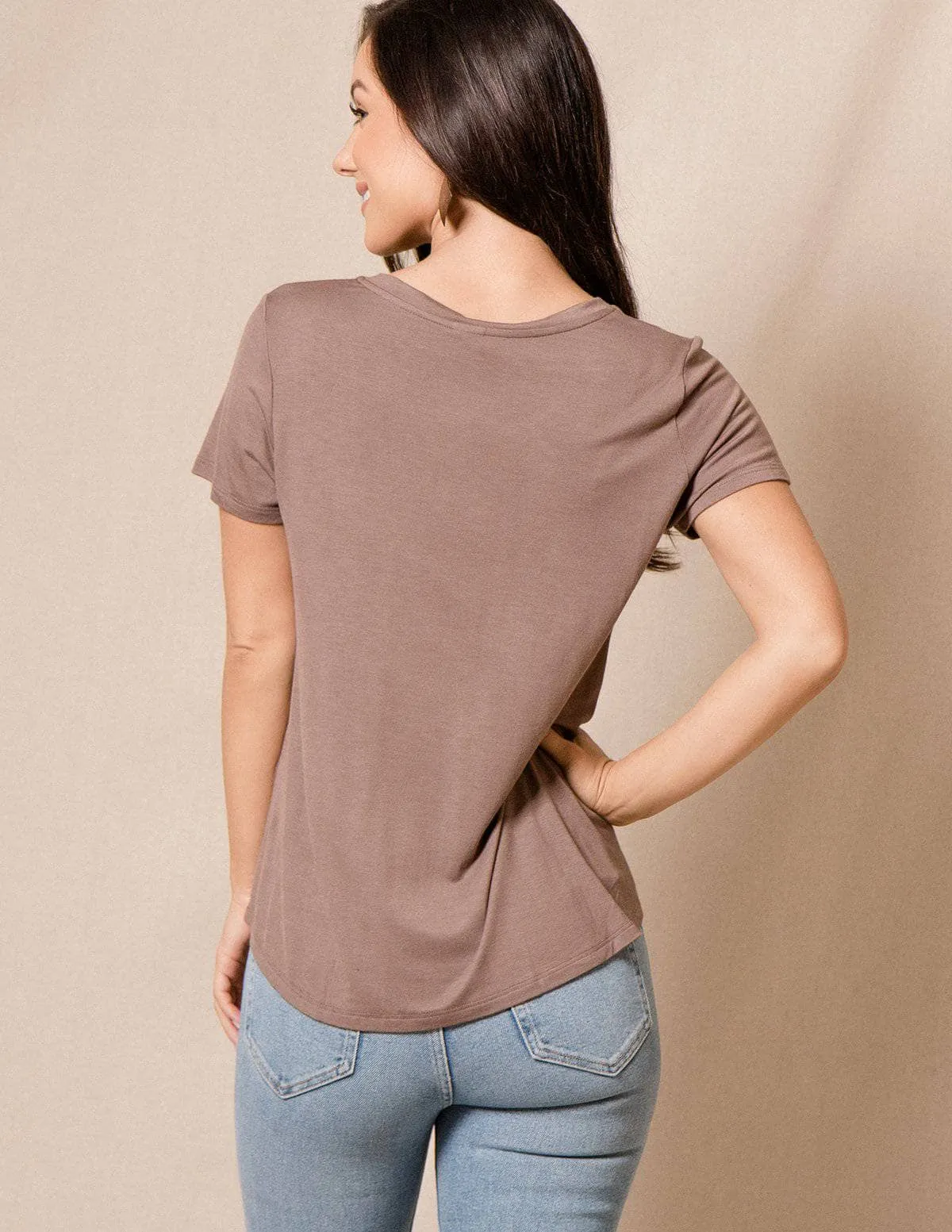 Bamboo V-Neck Tee