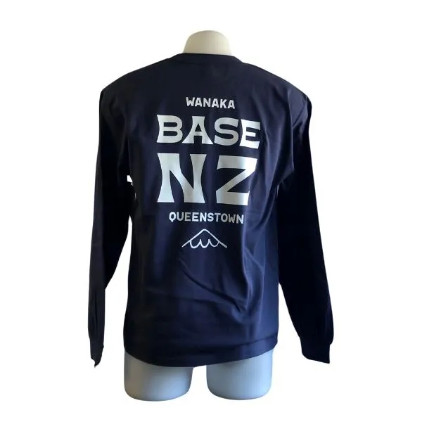 BaseNZ Summer Mountain Heavy Mens Long Sleeve Tee