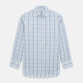 Blue Plaid Check Mayfair Shirt