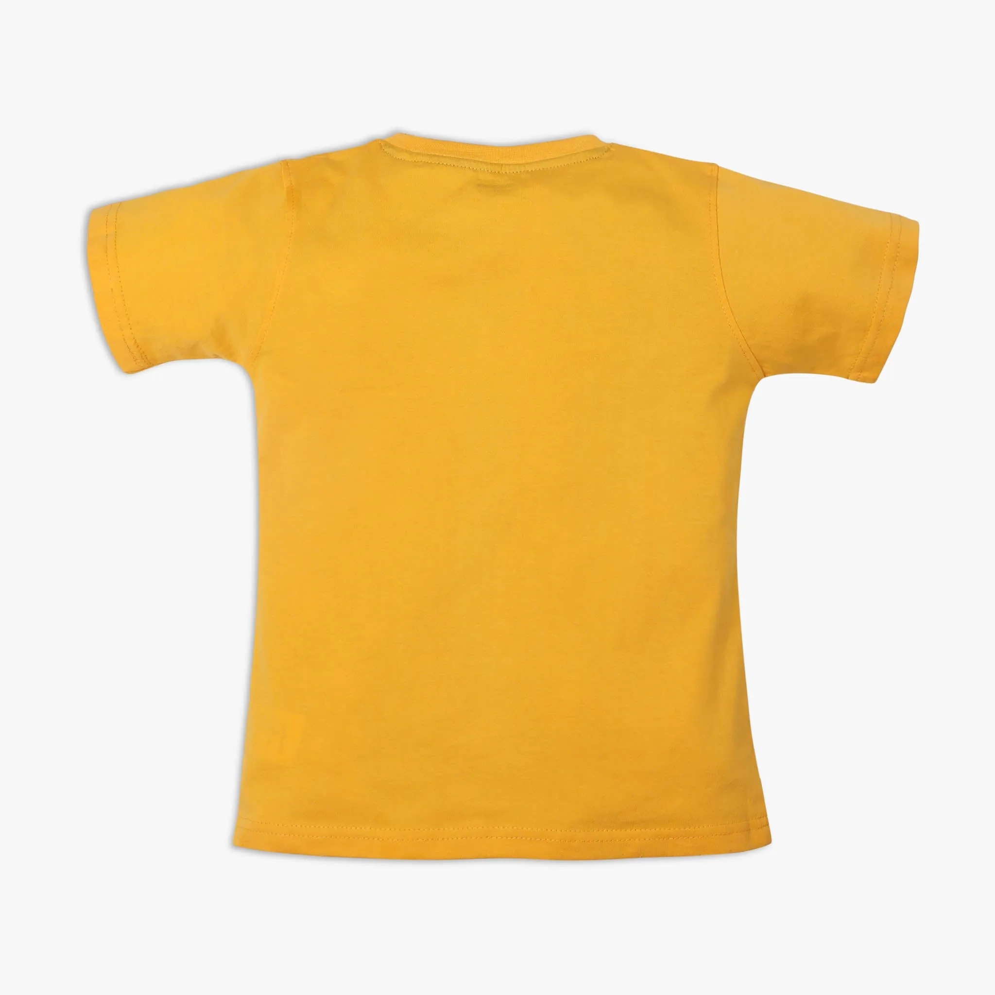 Boy's Regular Fit Solid T-Shirt