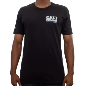 CALI Strong Scratch Black T-Shirt Glow in the Dark