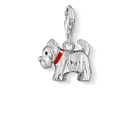 CHARM CLUB STERLING SILVER TERRIER DOG GEORGE CHARM