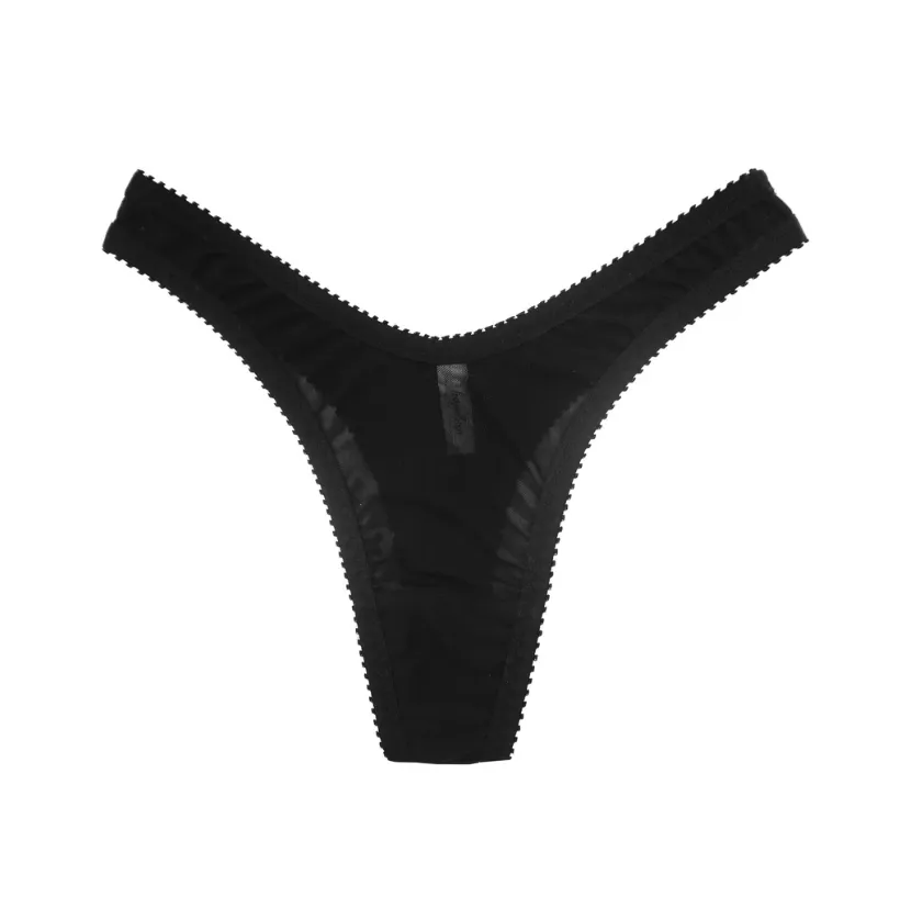 Cheryl Thong Black Modal Jersey