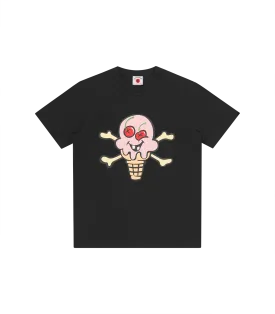 CONES & BONES T-SHIRT - BLACK