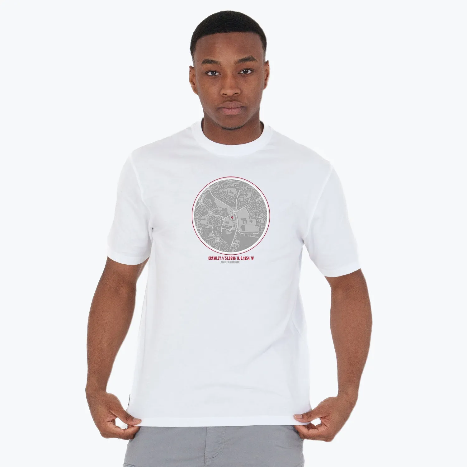 Crawley Town Location T-Shirt White