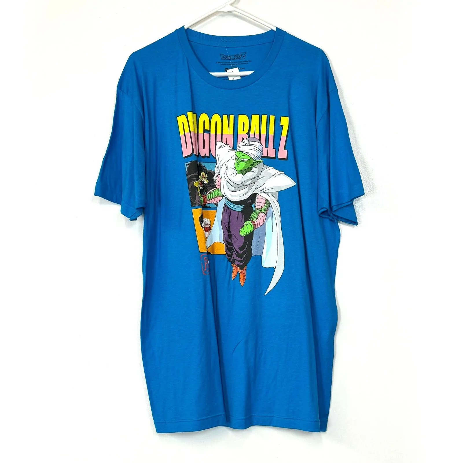 Dragonball Z | Mens Goku Piccolo Graphic T-Shirt | Color: Blue | Size: XL | NWT