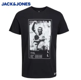 Jack & Jones Legends Pelé Crew Neck Tee Black