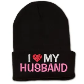 Love My Husband Beanie w/ Cuff