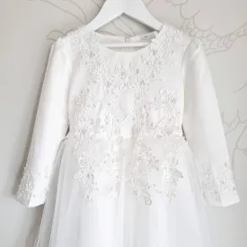 Mary - Long sleeves communion dress