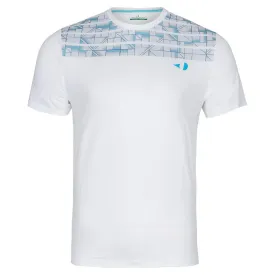 Men's Short Sleeve Graphic Court Blocked Tennis Crew