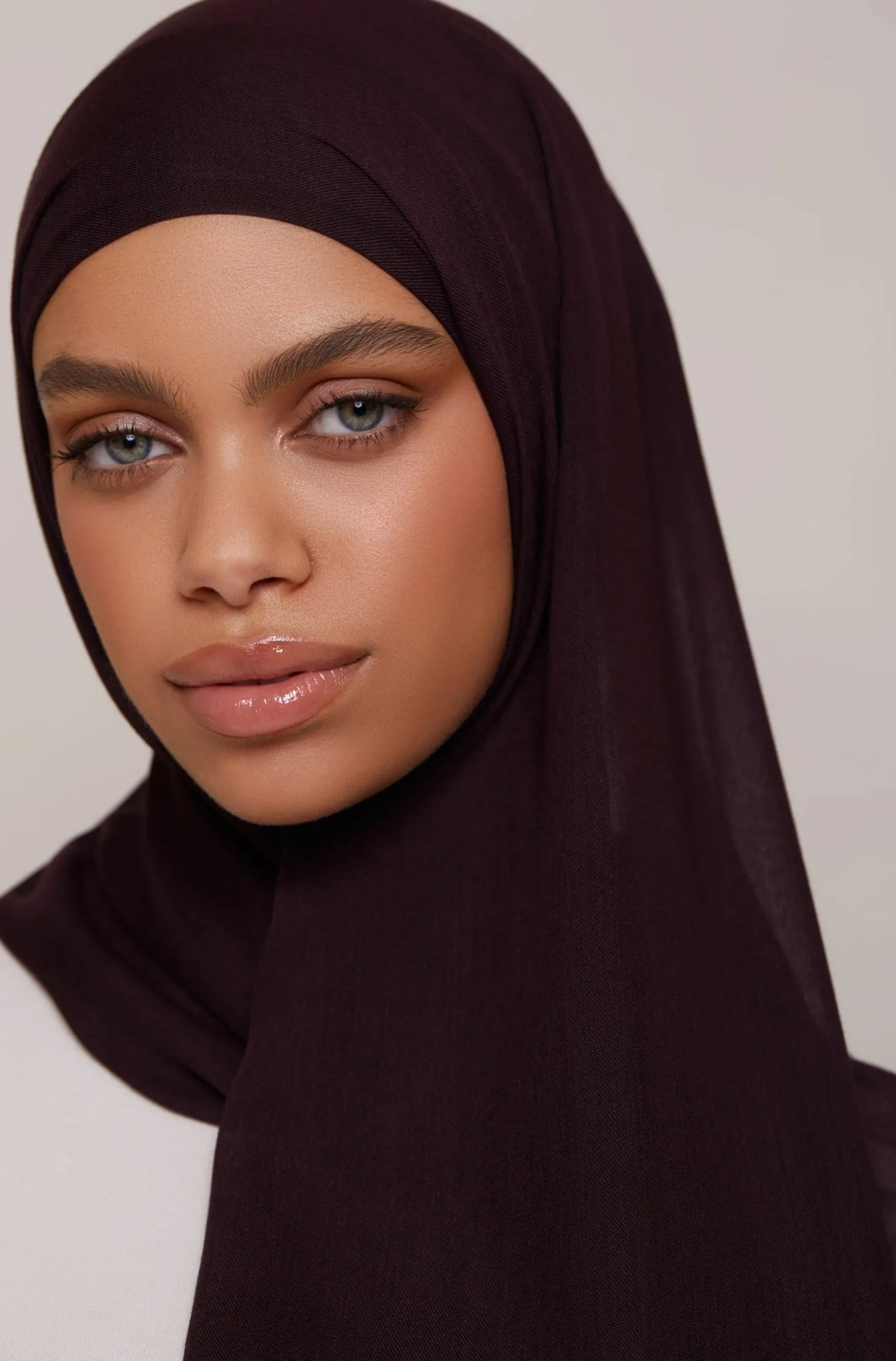 Modal Hijab - Chocolate Plum