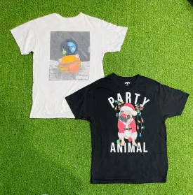 Printed T-Shirts 10 Pcs