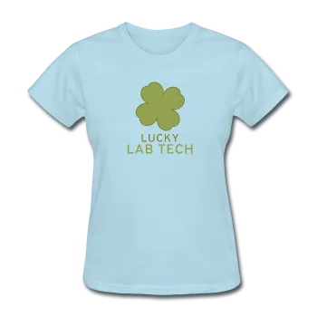 "Lucky Lab Tech" - Women's T-Shirt