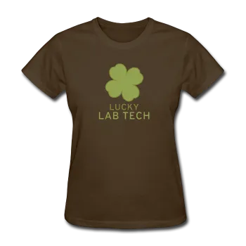 "Lucky Lab Tech" - Women's T-Shirt