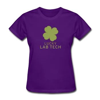 "Lucky Lab Tech" - Women's T-Shirt