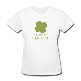 "Lucky Lab Tech" - Women's T-Shirt