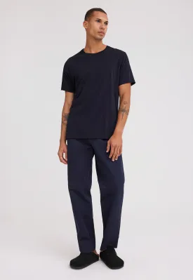 Sans Cotton Tee - Darkest Navy