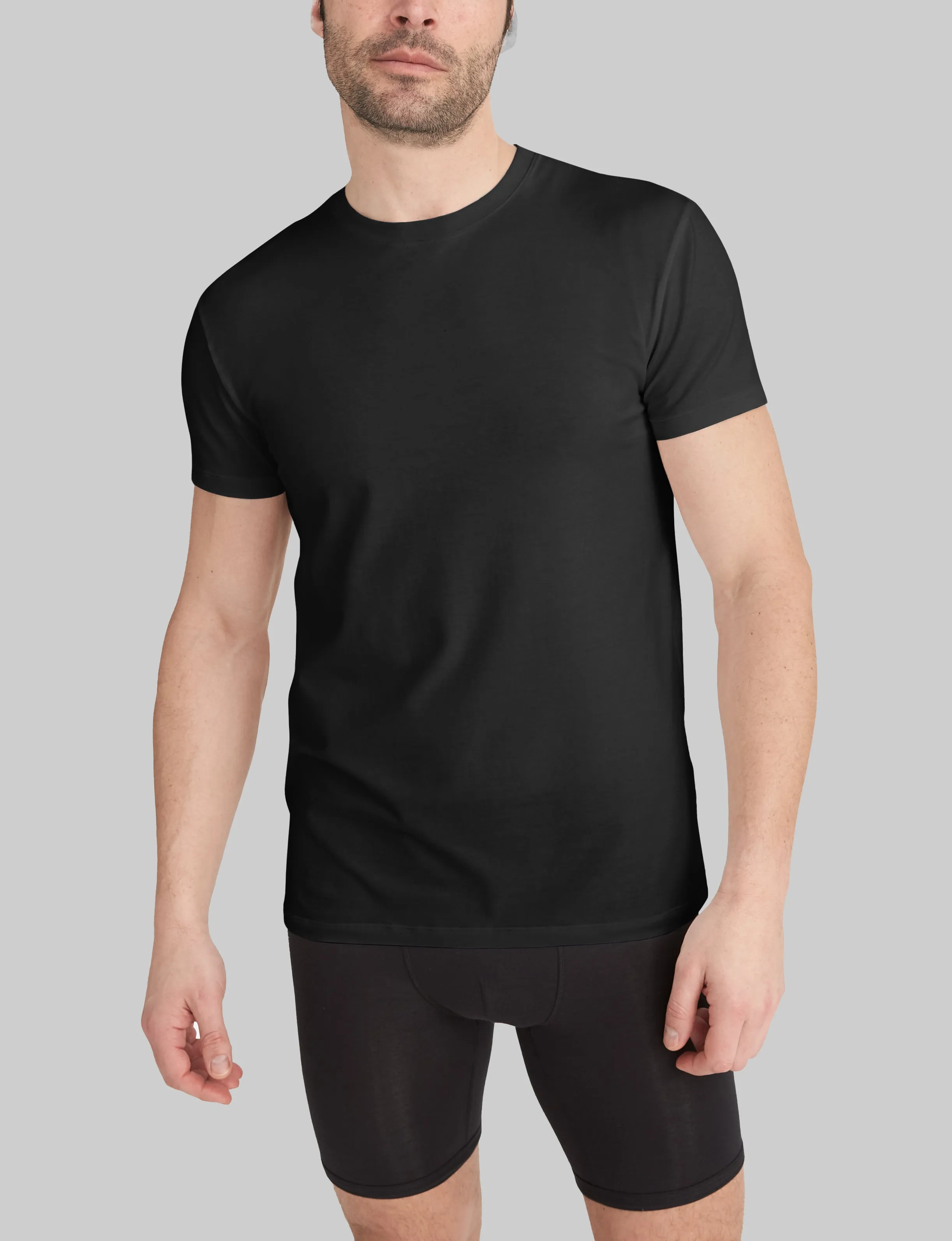 Second Skin Crew Neck Modern Fit Undershirt