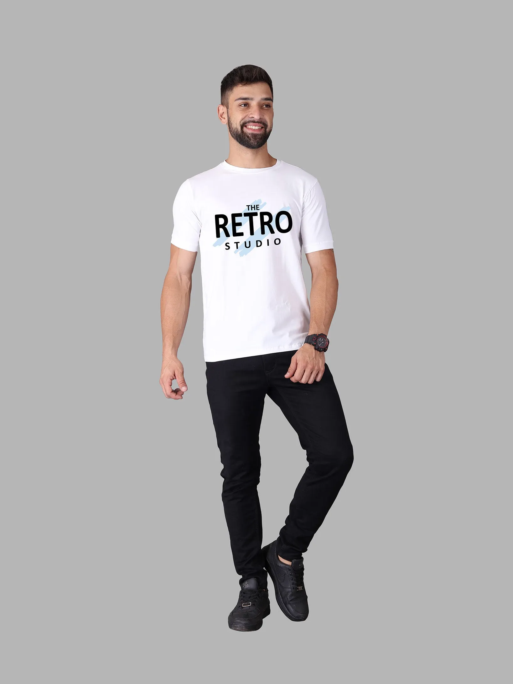 The Retro Studio White T-shirt