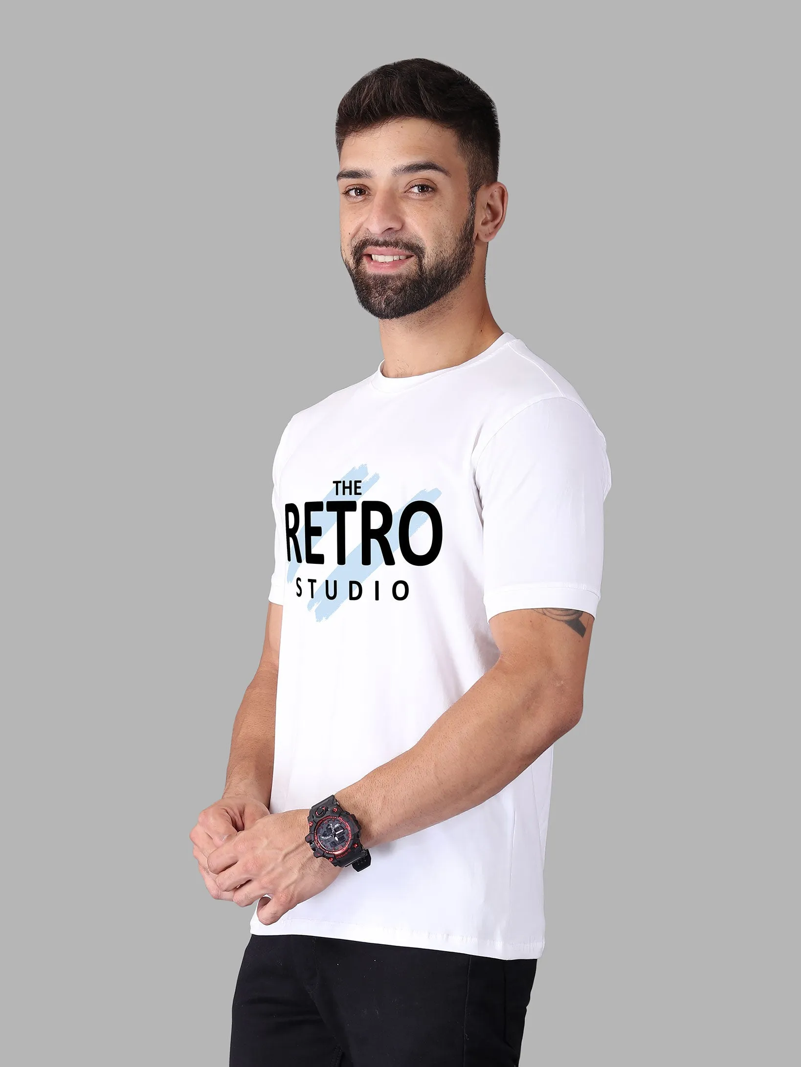 The Retro Studio White T-shirt