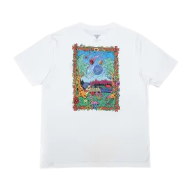 TRIPPY TREE TEE WHITE/BLUE TOMMY SANDOVAL