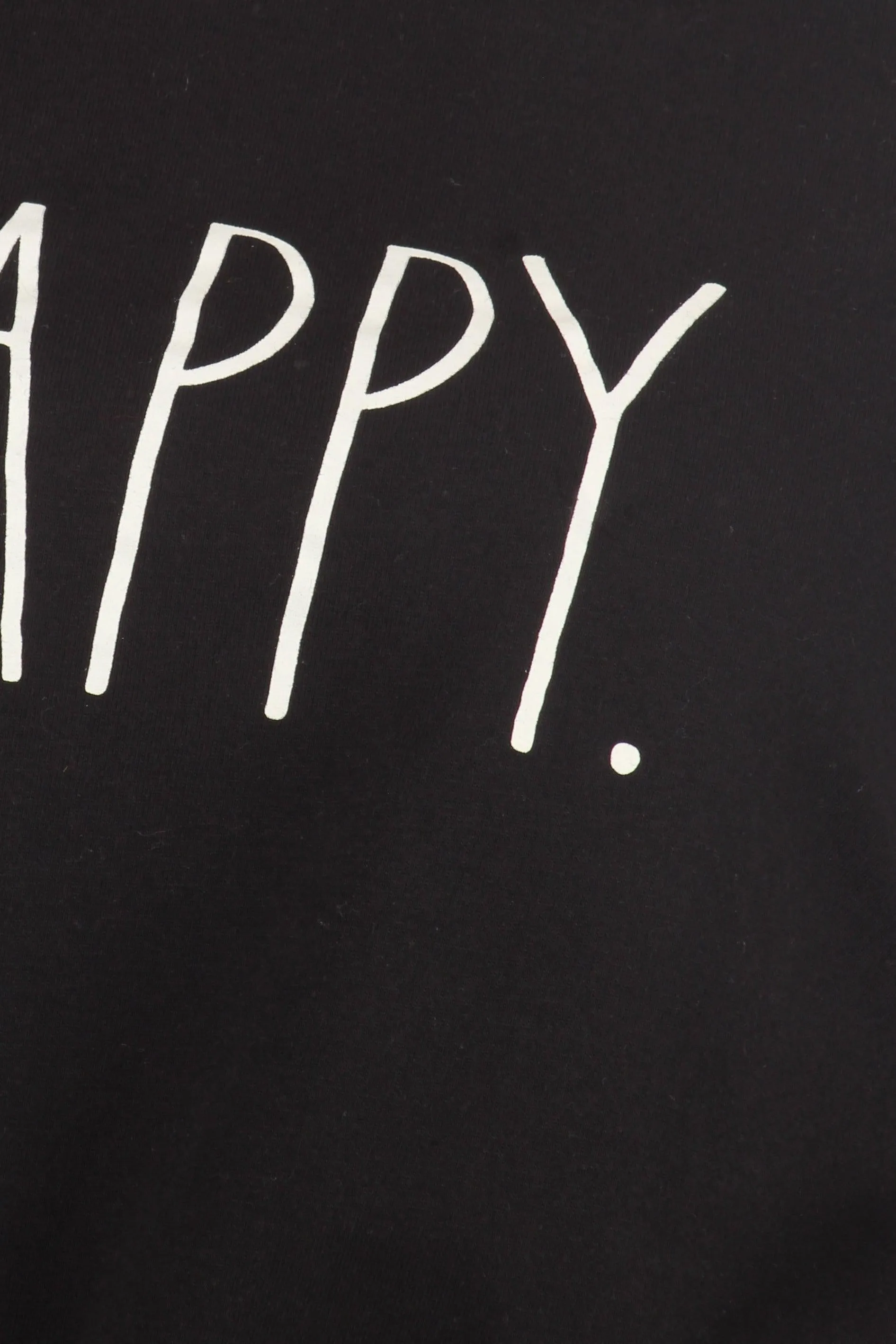 Women's "HAPPY" Short Sleeve Icon T-Shirt